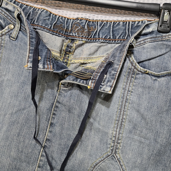 Old Navy Special Edition Blue A-Line Denim Skirt Size Large - Picture 5 of 15